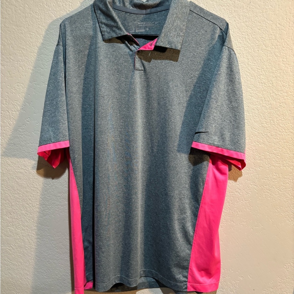 Nike Golf Tour Performance Dri Fit Shirt Mens Size XL